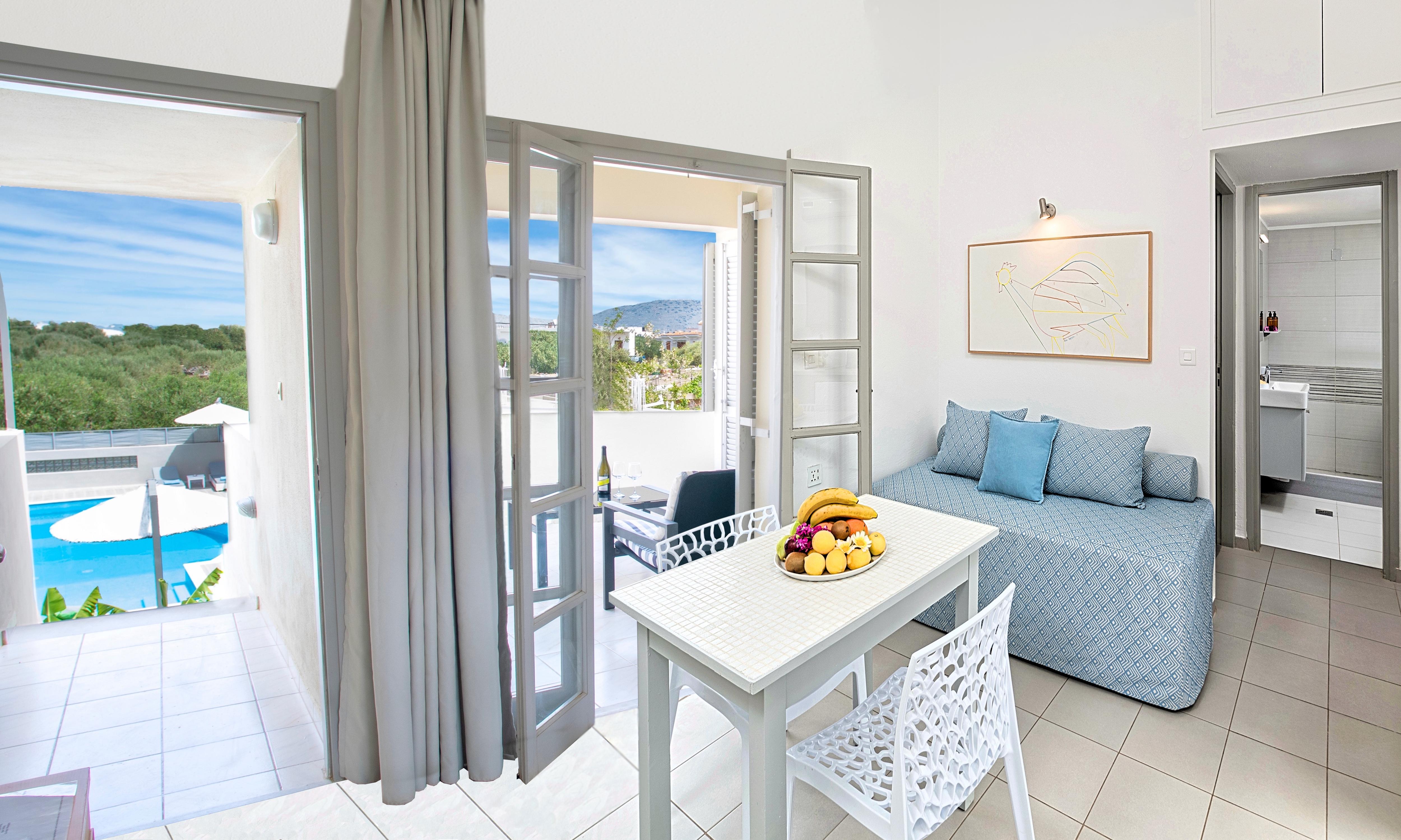 Elounda Garden Suites Heated Pool Exteriör bild